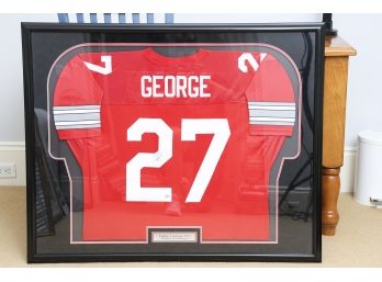 Eddie George Dallas Cowboys Jersey Signed And Framed
