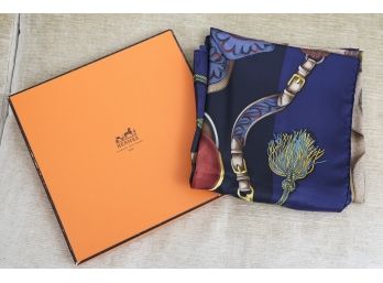 Silk Scarf 'Festival Des Amazones' By Hermes