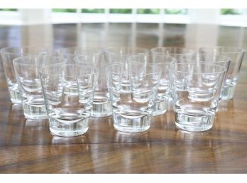 Set Of Twelve Whiskey Tumbler Drinking Glasses