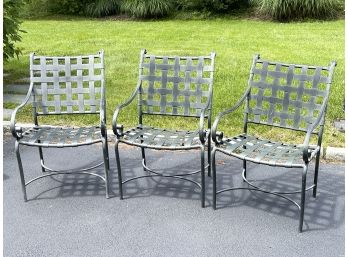 Set Of Six Outdoor Venetian Chairs