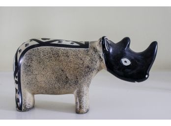 Rhino Figurine