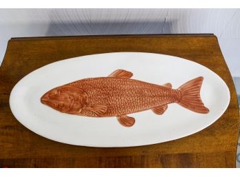 Fish Serving Tray Made In Italy