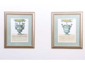Pair Of Urn Vases Framed Prints