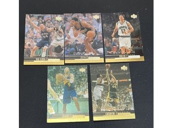 Lot Of 5 NBA 1990s Cards